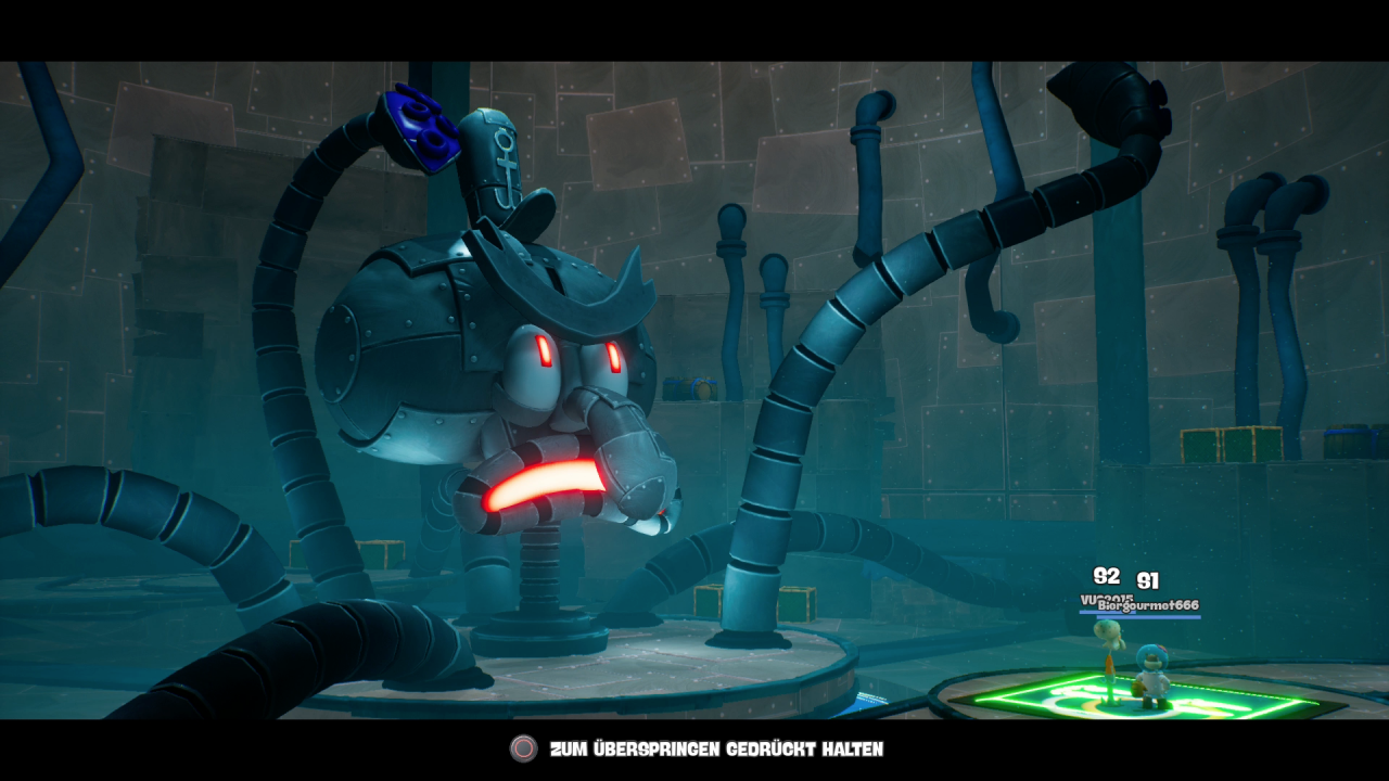 [22/06/2020] Im neuen Multiplayer-Modus könnt ihr euch zu zweit dem fiesen Robo-Thaddäus und seiner Blech-Armee stellen.