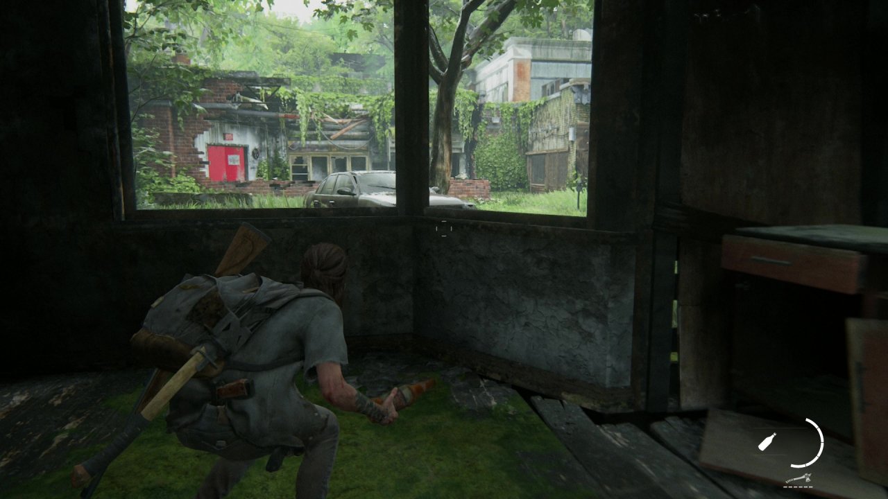 [22/06/2020] Die rote Tür führt in den nächsten Bereich.