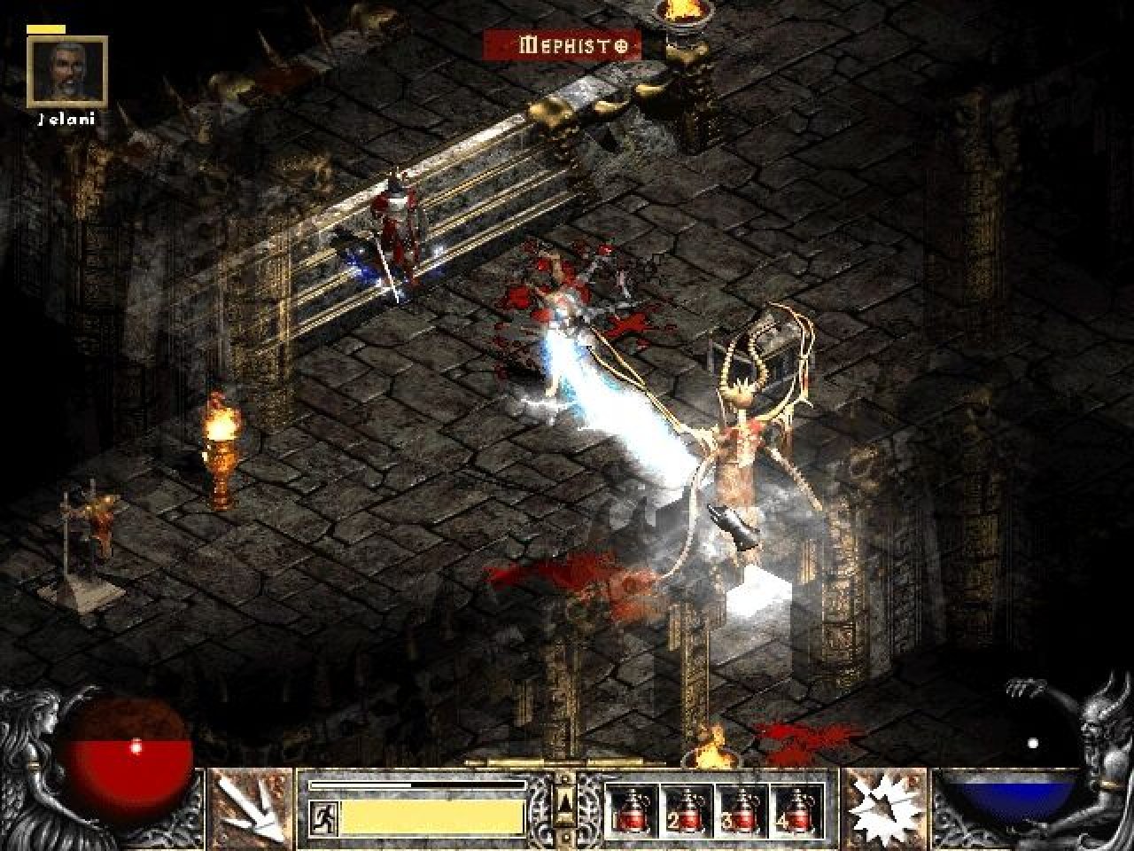 [23/06/2020] Der Bosskampf gegen Mephisto, den Lord des Hasses, schließt Akt 3 ab. In diesem Fall friert ein Spieler den Endgegner kurzerhand ein und verhindert so den nächsten Angriff. &nbsp;