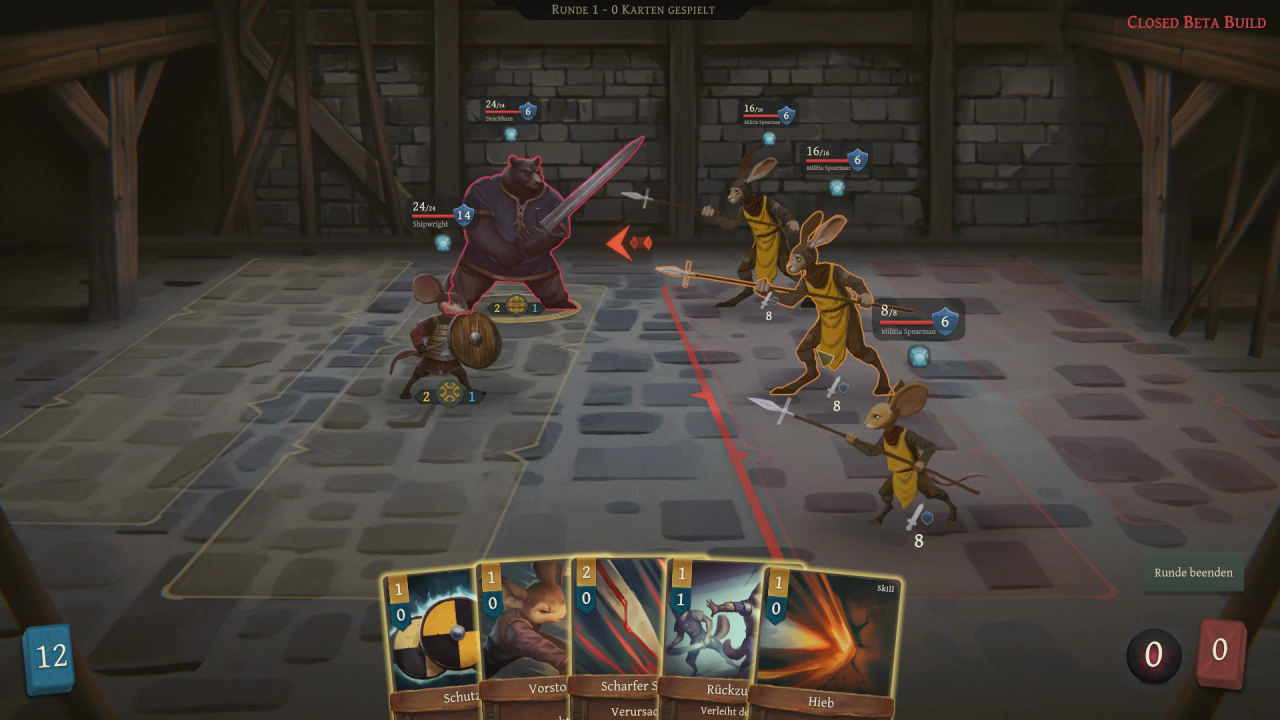 [28/07/2020] Early-Access-Preview zu Banners of Ruin: Deckbuilding und Roguelite in einem Topf