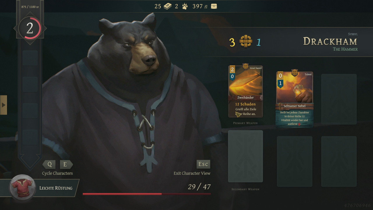 [28/07/2020] Early-Access-Preview zu Banners of Ruin: Deckbuilding und Roguelite in einem Topf