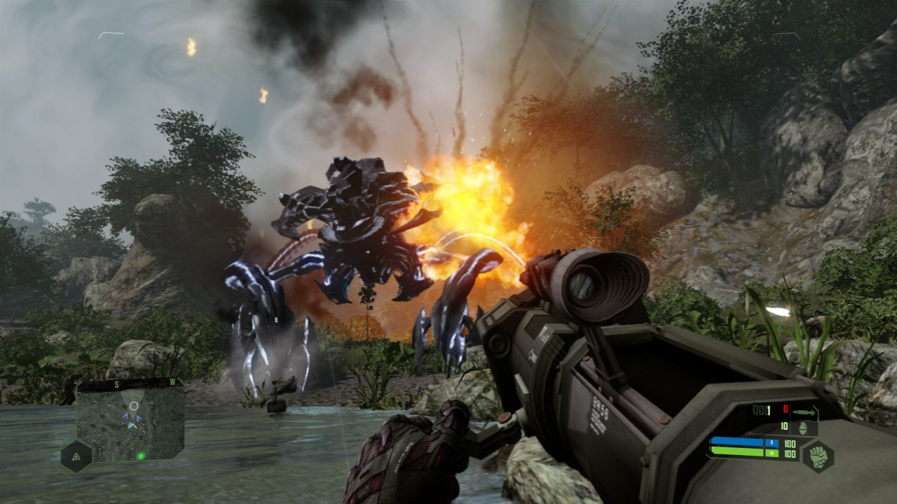 [29/07/2020] Trotz mäßiger Performance brennt Crysis auch auf der Switch ein gelungenes Action-Feuerwerk ab.