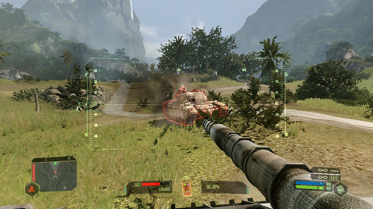 [29/07/2020] Auch im Handheld-Modus bleibt Crysis die meiste Zeit über gut spielbar.