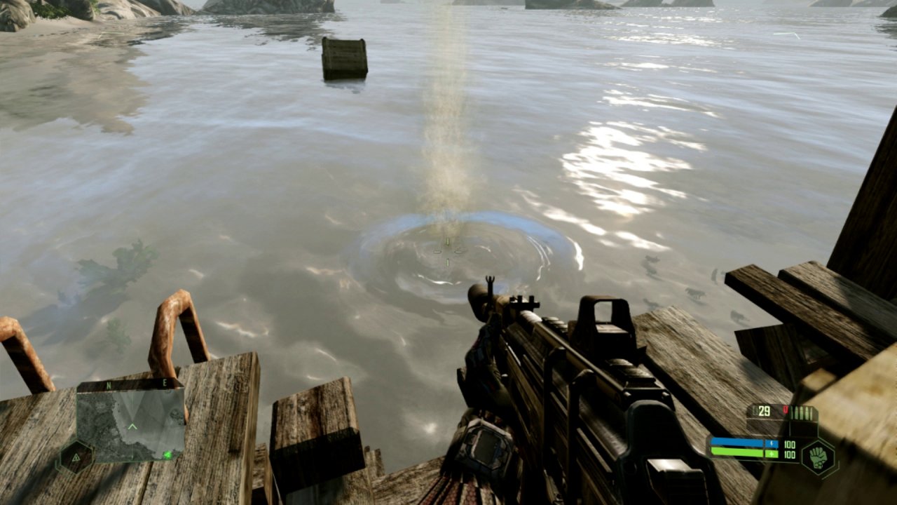 [29/07/2020] Auch auf der Switch gibt's hübsche Welleneffekte auf der Wasseroberfläche.