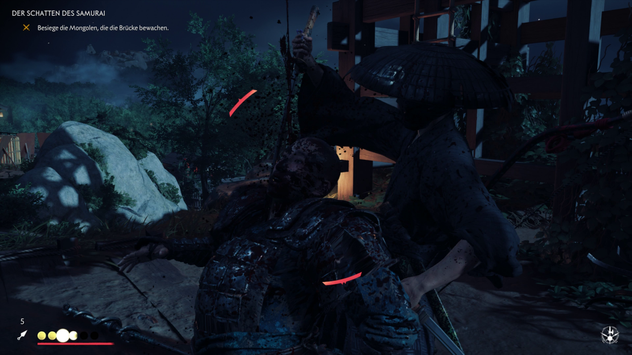 [10/07/2020] Ähnlich wie die Meuchelmörder aus Assassin's Creed führt auch Jin Sakai Attentate aus dem Verborgenen aus.