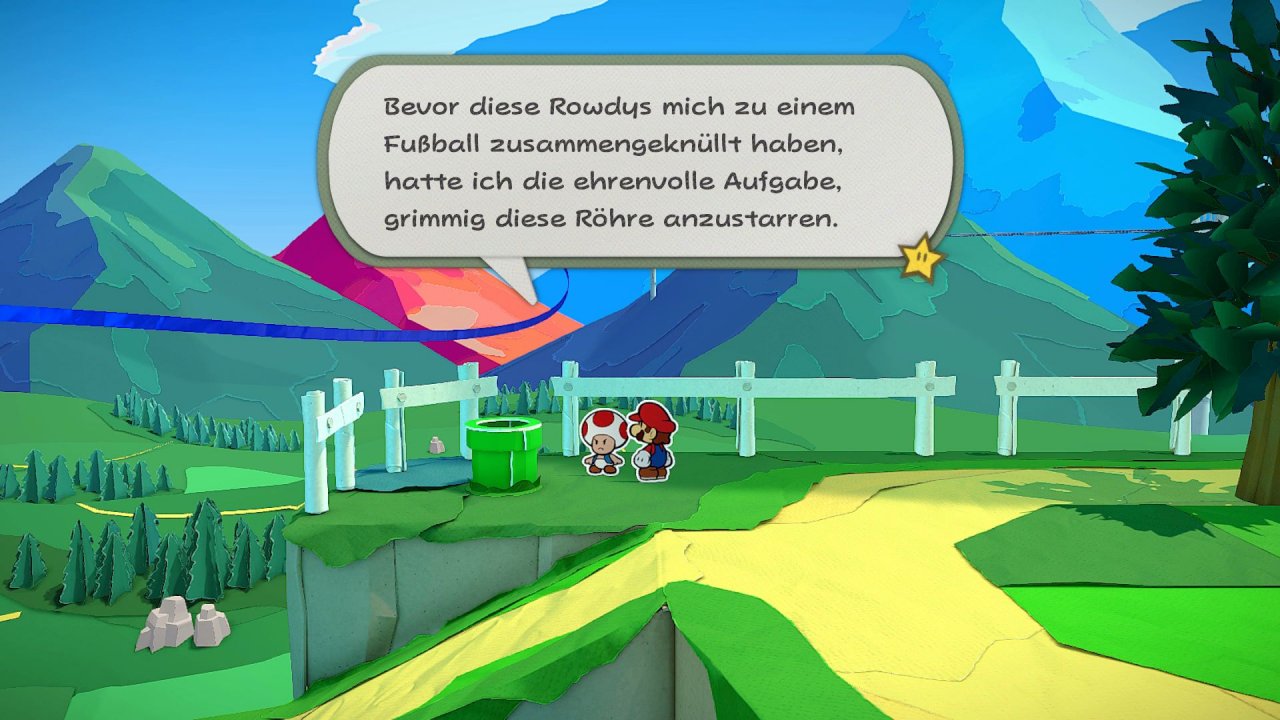 [07/07/2020] Der Humor des Spiels ist wie schon in Color Spash für Wii U über jeden Zweifel erhaben. Gar so eine große Toad-Flut hätte es unserer Meinung nach aber nicht gebraucht.