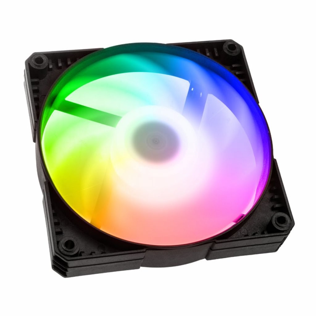 [08/07/2020] Einen RGB-Lüfter kann man mit den passenden MItteln vielseitig ansteuern - hier ein SKD-D-Fan von Phantek.