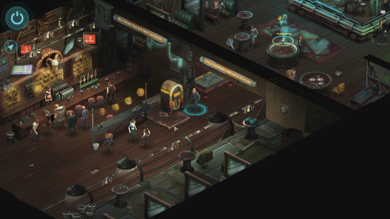 [29/07/2020] Die Seamstresses Union ist unser sicherer Hafen in Shadowrun: Returns. Hier finden wir coole Charaktere und regelmäßig neue Ausrüstung.