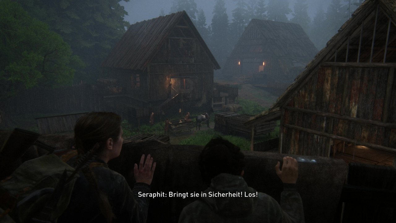 [07/07/2020] Der Angriff der WLF steht bevor, ihr durchquert ein Holzfäller-Dorf.