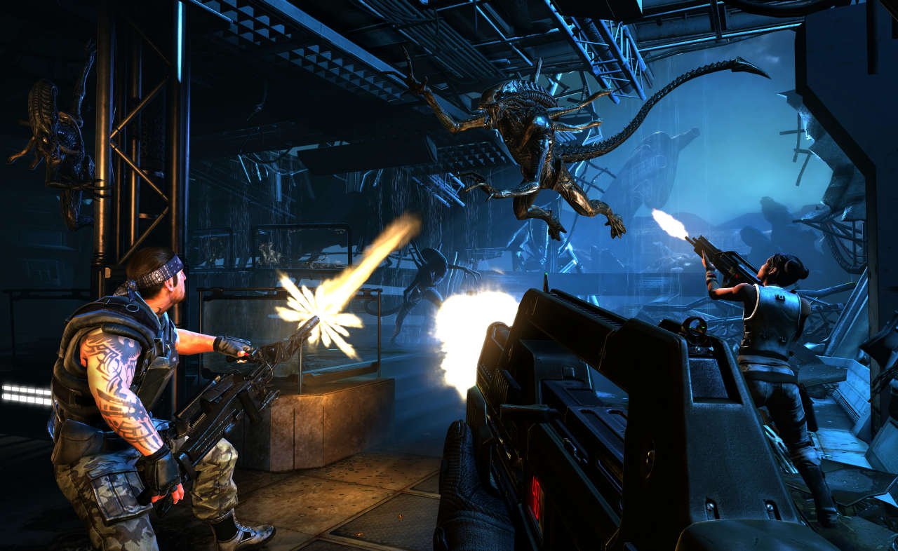 Eigentlich sieht Aliens: Colonial Marines ganz gut aus, oder? Dem frühen Hype um einen tollen Trailer und die bekannte Alien-Lizenz konnte das Gearbox-Spiel jedoch nicht gerecht werden. 