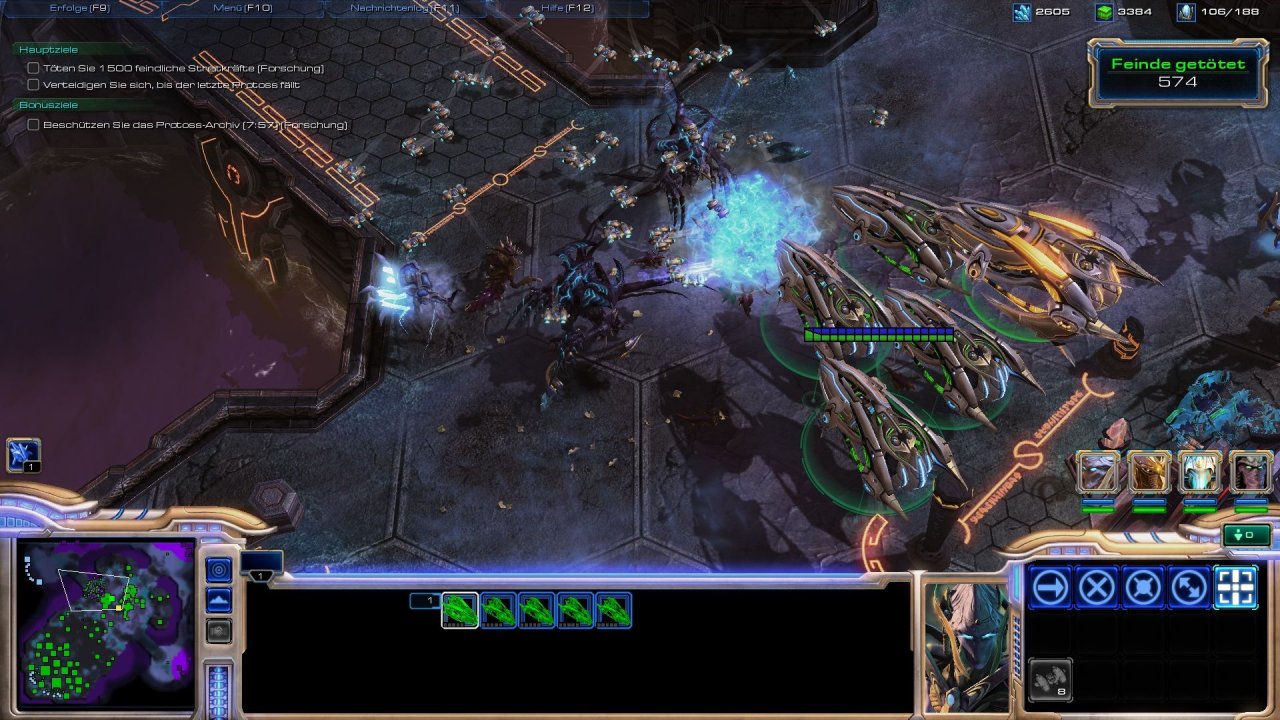 [23/07/2020] In Starcraft 2 variiert Blizzard die Aufgaben stark: Mal setzt das Team auf klassischen Basisbau, mal auf stark inszenierte Schlachten mit Action-Fokus. Das sorgt für Abwechslung und motiviert zum Weiterspielen. &nbsp;