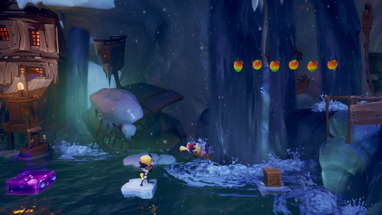 [15/09/2020] Das Level Snow Way Out dürfen wir auch auf einem anderen Weg mit Dr. Neo Cortex spielen.