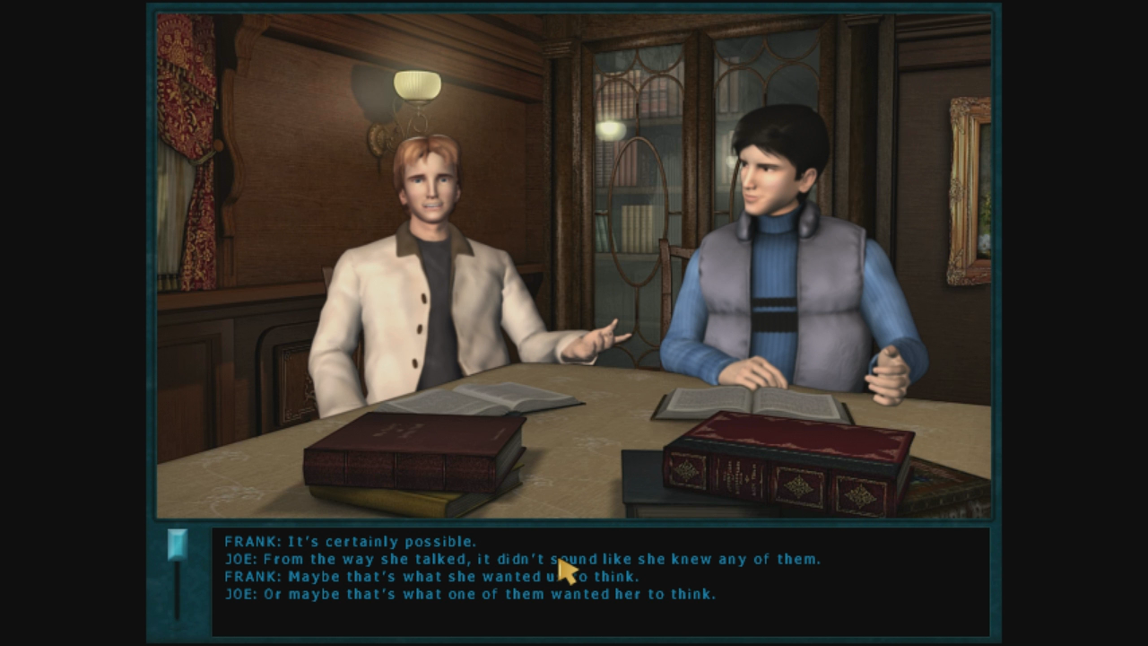 [15/09/2020] In den Nancy Drew spielen treffen wir viele Charakteren aus der Buchreihe. Hier zum Beispiel die befreundeten Hardy Boys.