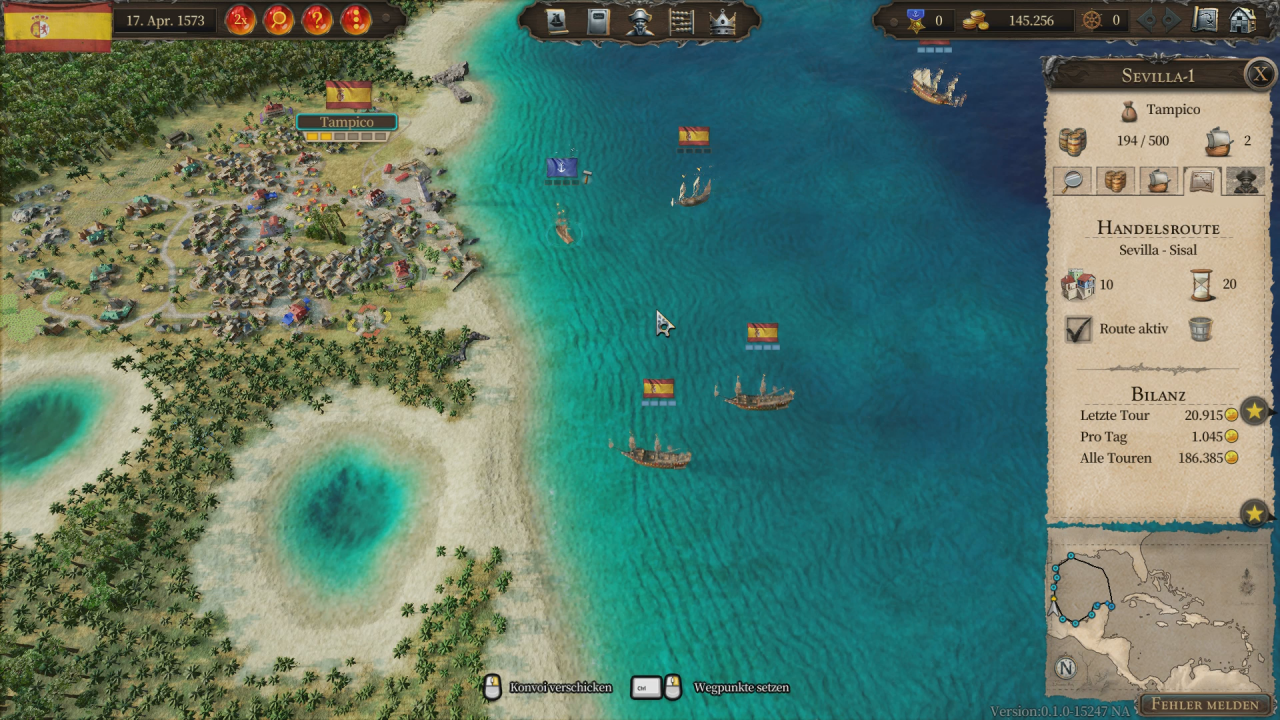 [22/09/2020] Port Royale 4: Dieses Boot gerät in unserem Test leicht ins Schwanken (3)