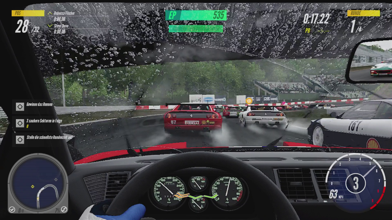 [03/09/2020] Grafisch ist Project Cars 3 eine herbe Enttäuschung, egal ob die Fahrzeugdetails, Strecken oder Wettereffekte. Zusätzlich gibt es immer wieder starke Grafikfehler und Framerate-Einbrüche.