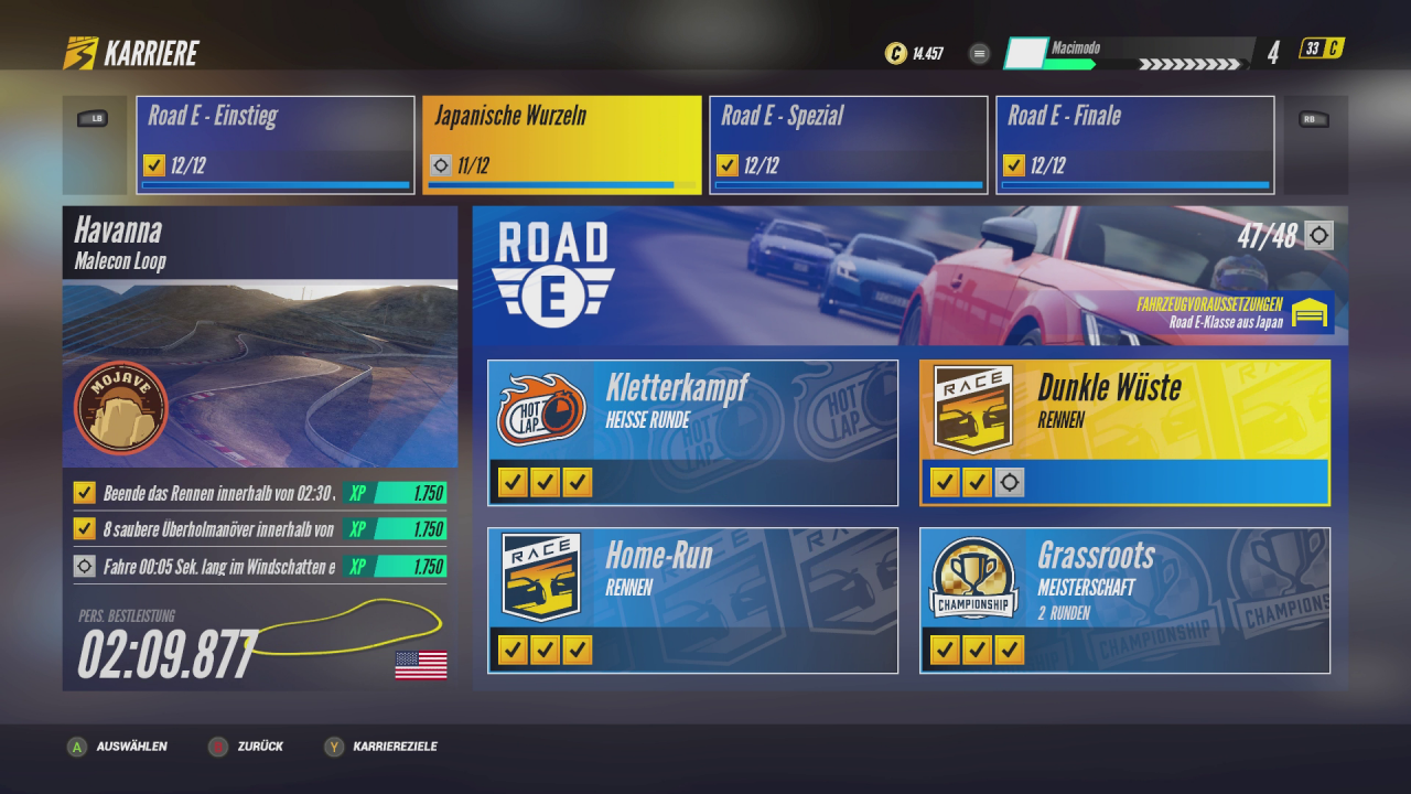 [03/09/2020] Der Karrieremodus ist zwar nicht innovativ, kann aber langfristig motivieren und ist einer der großen Pluspunkte von Project Cars 3.