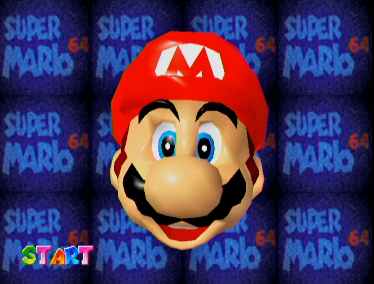 [10/09/2020] Damals ein absolutes technisches Highlight und heutzutage für Millionen Menschen ein ikonisches Element von Super Mario 64: Der interaktive Startbildschirm.