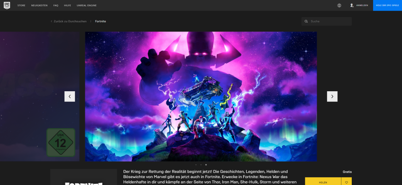 [10/09/2020] Der einfachste Weg zu Fortnite führt aktuell am PC direkt über den Epic Store. Alternativ gibt es das Spiel weiterhin kostenlos für Playstation 4, Xbox One und Nintendo Switch. &nbsp;