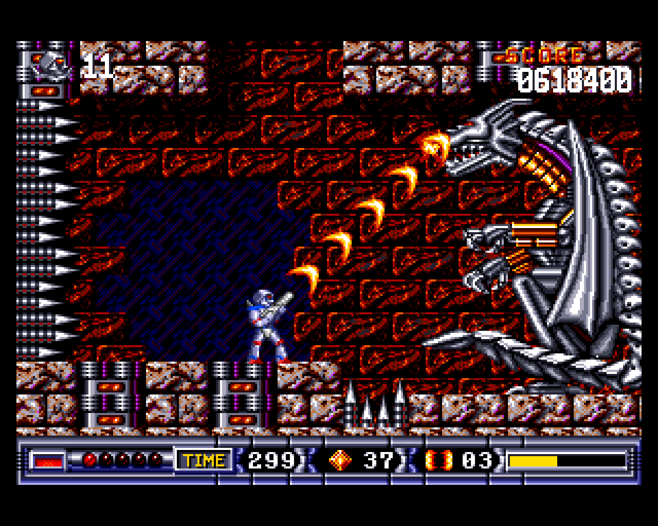 [25/09/2020] Farbenfroher, abwechslungsreicher, besser: Turrican 2 baute die Stärken des Vorgängers aus und war somit der Höhepunkt der Serie. &nbsp;