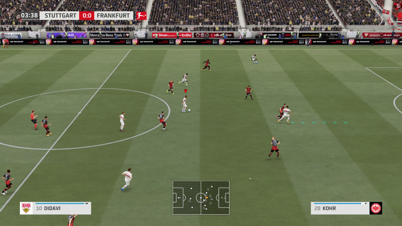 [07/10/2020] Mit den Kreativen Läufen könnt ihr bis zu fünf Spieler gleichzeitig übers Feld scheuchen.