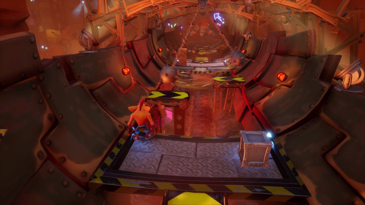 [08/10/2020] Vorsicht, Schredder! Crash Bandicoot 4: It's About Time startet vergleichsweise zahm. Doch spätestens nach den ersten Welten geizt das Spiel nicht mit fiesen Fallen im James-Bond-Stil. &nbsp;