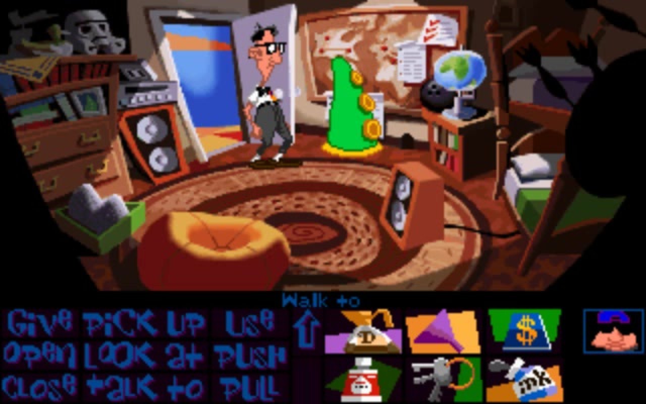 [20/11/2020] Obwohl das Genre der Point'n'Click-Adventures an sich sehr umstritten ist, wird Day of the Tentacle (1993) oft als eines der besten PC-Spiele aller Zeiten bezeichnet. &nbsp;