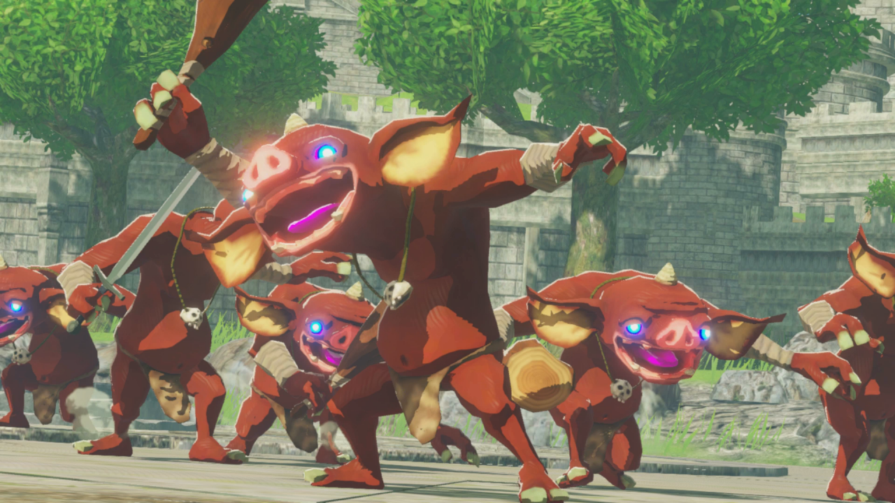 [19/11/2020] Die Bokblins aus Breath of the Wild sind einer der am häufigsten auftretenden Gegnertypen in Hyrule Warriors: Zeit der Verheerung.