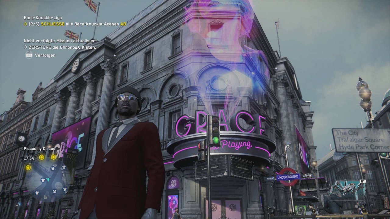 [02/11/2020] Die Sehenswürdigkeiten Londons, hier Piccadilly Circus wurden mit viel Liebe zum Detail umgesetzt.