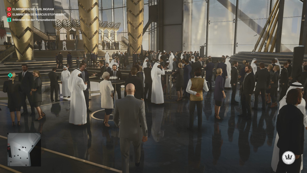 [20/01/2021] Die Masse an NPCs ist gewaltig. Ein paar Klone mischen sich jedoch immer noch In die Menge.