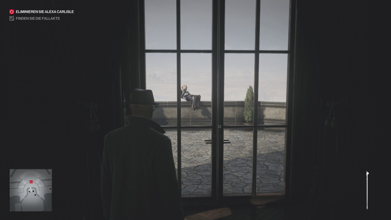 [28/01/2021] Agent 47 kann in Thornbridge Manor je nach Ermittlungserfolg unterschiedliche Reaktionen einleiten. In diesem Fall löst sich das Problem von selbst.