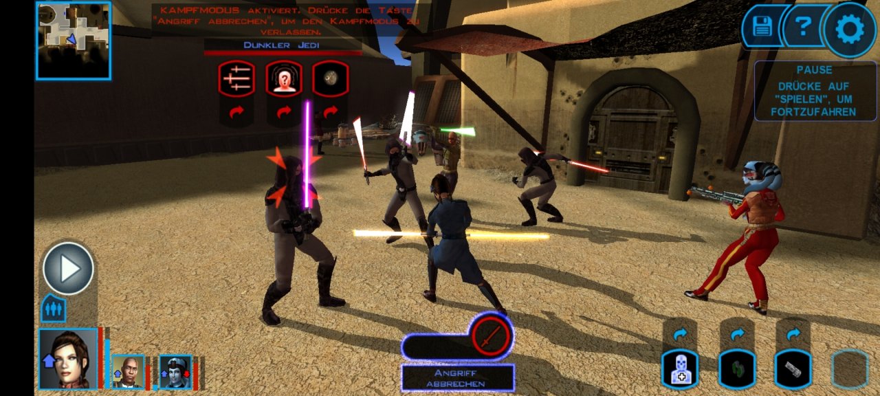 [29/01/2021] Dunkle Jedi lauern unserer Party am Raumhafen auf.&nbsp;