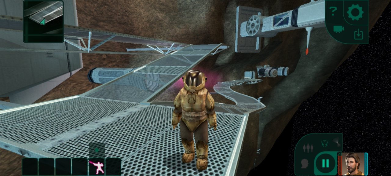 [29/01/2021] Gleich zu Beginn wagen wir uns in KotOR 2 ins Weltall hinaus.