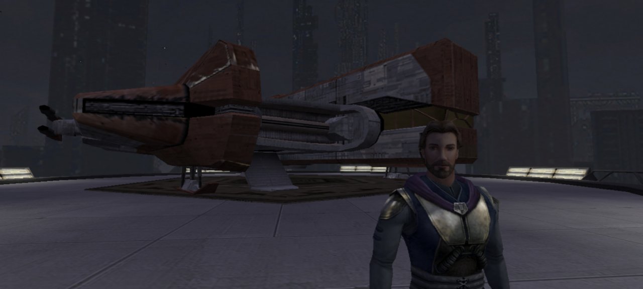 [29/01/2021] Anders als im Vorgängerspiel dürfen wir uns in KotOR 2 nicht mehr zur Ebon Hawk teleportieren.