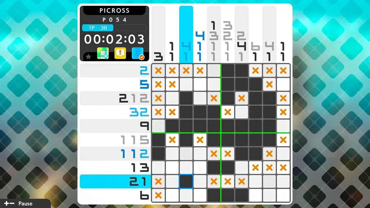 [08/01/2021] Je nach Vorerfahrung mit Knobeleien kann man das Spiel schwerer oder einfacher machen, etwa dank einer optionalen Anzeige, sobald man einen Fehler begeht.