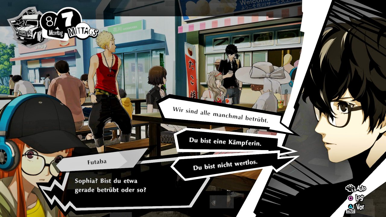 [19/02/2021] Wie üblich gibt es jede Menge Dialoge, in Strikers ist es aber recht unwichtig, für welche Antwort ihr euch entscheidet.