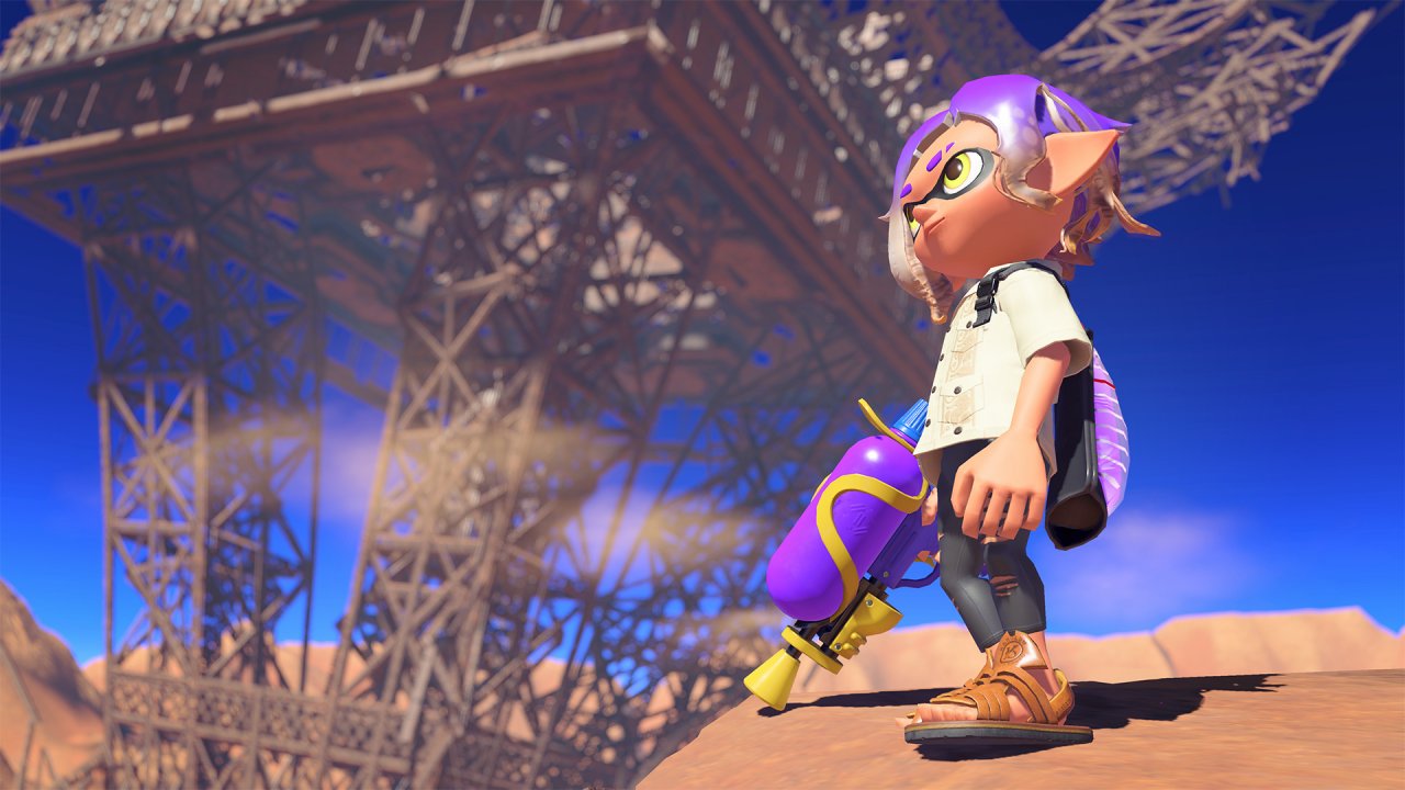 [18/02/2021] Dass Splatoon in der Postapokalypse spielt, wissen wir schon länger, diesmal gibt’s auch visuelle Beweise – hallo Eiffelturm!