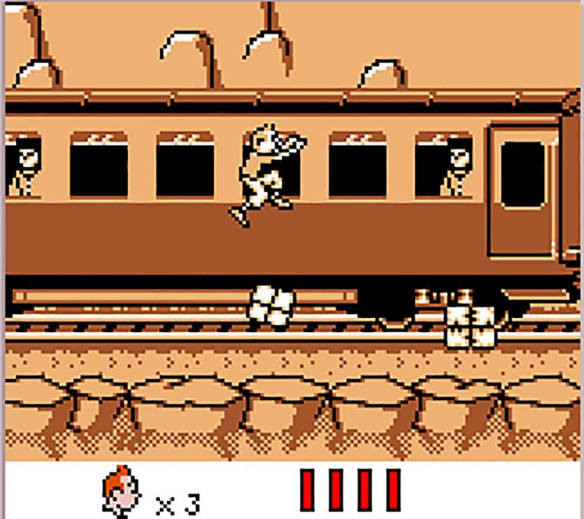 [05/03/2021] Der Zug ist verunglückt, Leute werfen ihr Gepäck aus dem Waggon. Tim muss darüber springen. Welch dramatischer Anfang für ein Videospiel!