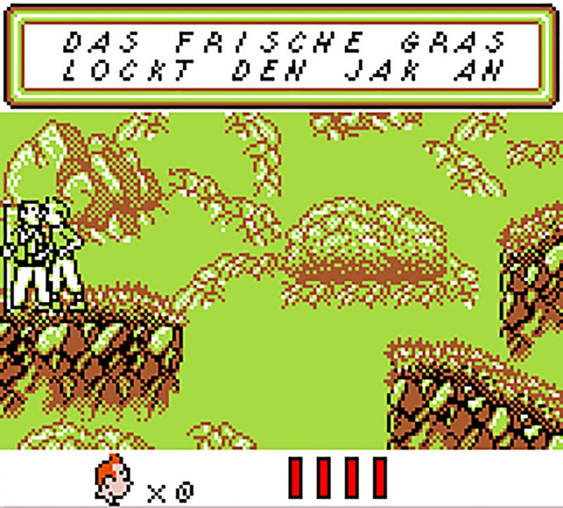 [05/03/2021] Yaks mögen Gras. Danke für die Info! Dieses Level habe ich als Kind nie zu Gesicht bekommen. Durch das Passwortsystem habe ich es heute erreicht. Juchu?