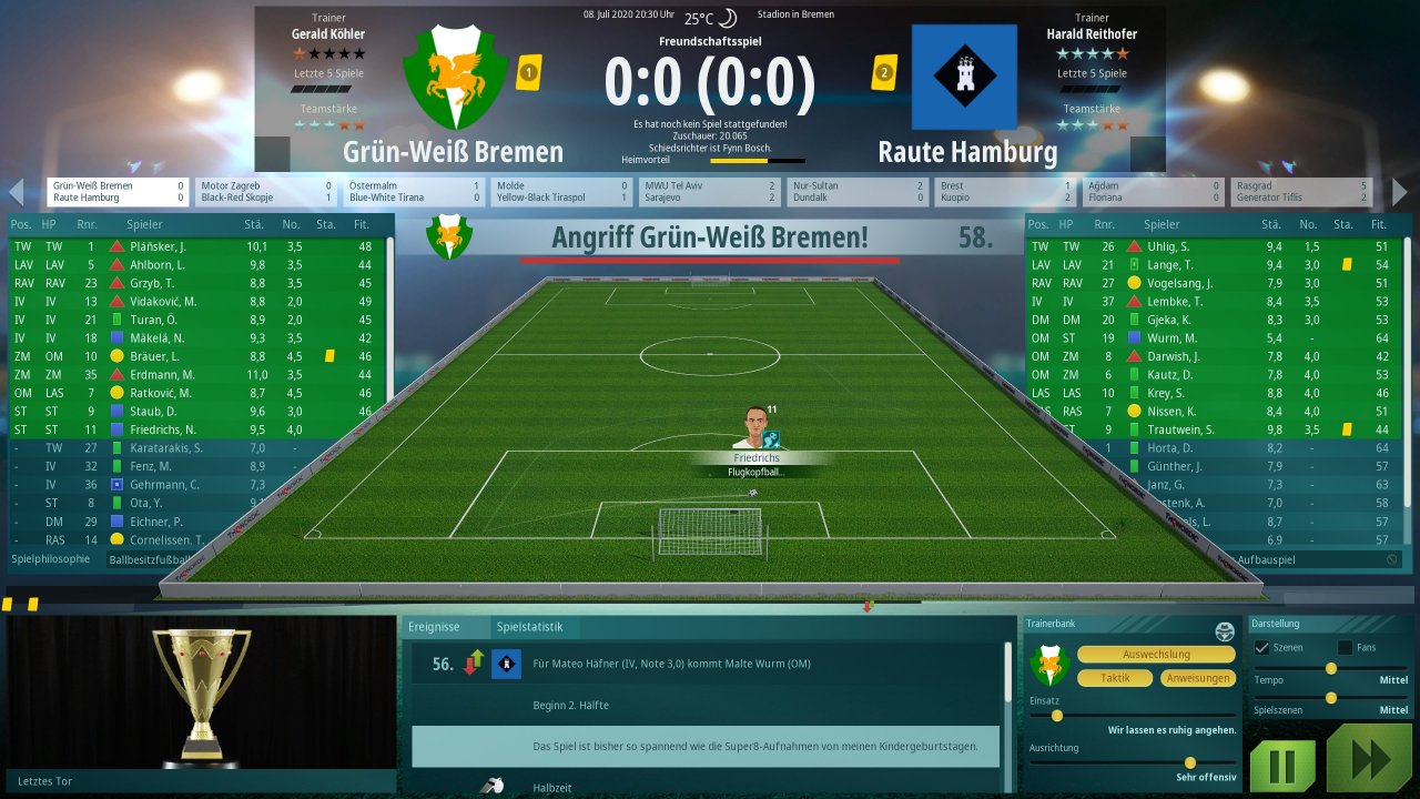 [22/03/2021] Nord-Derby mal anders: We Are Football kommt in der Standard-Version ohne offizielle DFL-Lizenz daher. Statt Werder Bremen und Hamburger SV erwarten euch daher Fantasienamen.