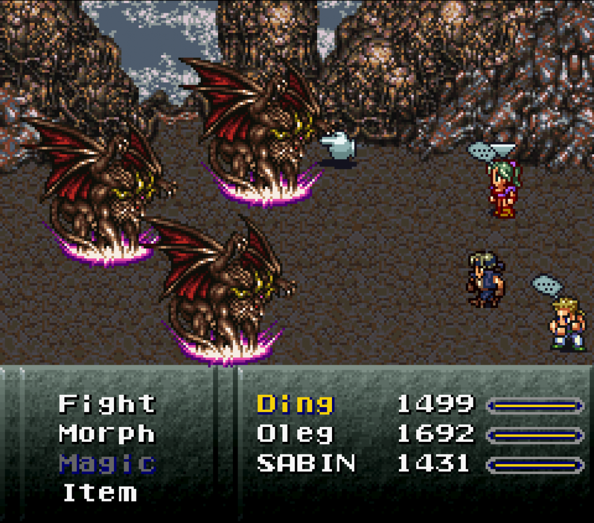 [31/03/2021] Der SNES-Rollenspielkracher Final Fantasy 6 aus dem Jahr 1994 hatte einen Koop-Modus, der es einem weiteren Spieler ermöglichte, vorher festgelegte Charaktere in Kämpfen zu steuern.&nbsp;