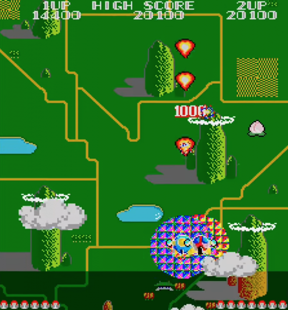 [31/03/2021] Konamis Vertikal-Shooter TwinBee ließ die Herzen von Koop-Liebhabern bereits 1985 höherschlagen. Spielmechanisch interessant ist der Super Blast, den TwinBee und WinBee nur dann abfeuern können, wenn sie sich Hand in Hand vereinen.