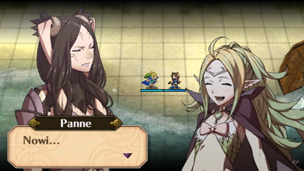 [01/04/2021] Nowi sieht in Fire Emblem: Awakening zwar aus wie ein junges Mädchen, das hält die 1000 Jahre alte Damen aber nicht davon ab, möglichst viel Haut zu zeigen.