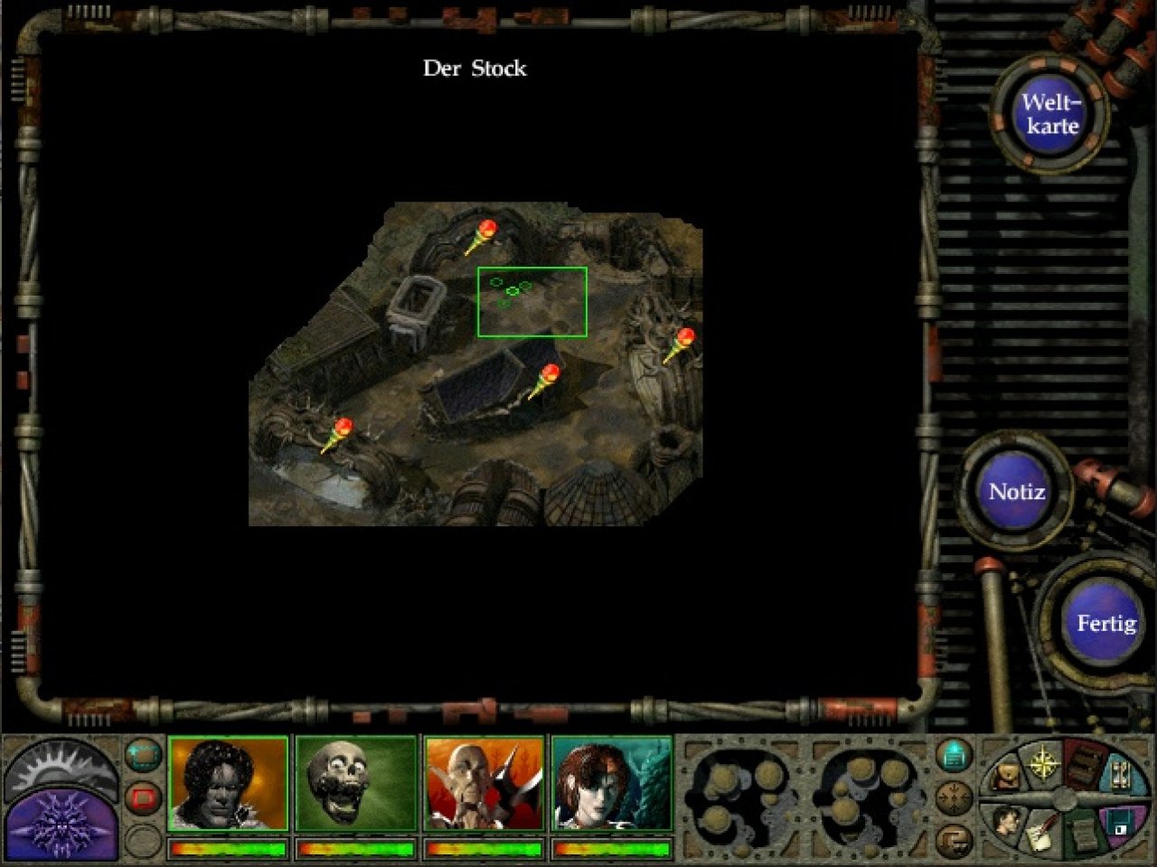 [09/04/2021] Jedes Gebiet wird automatisch kartographiert und mit nützlichen Icons versehen, die euch alle interessanten Orte und Ausgänge offenbaren. &nbsp;
