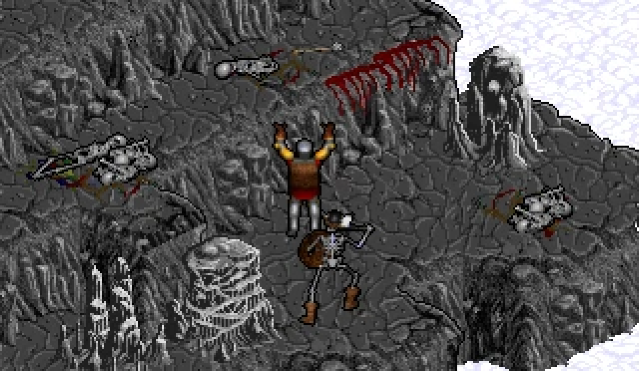 [16/04/2021] Auch Ultima 8 erhielt ein Add-on. The Lost Vale schaffte es – obwohl komplett abgeschlossen – jedoch nie in den Handel. Schlimmer noch: Origin hatte damals kaum Datensicherungsvorgaben, weshalb der Code mittlerweile als verschollen gilt. Erhalten geblieben sind lediglich die Designdokumente und diverse Screenshots, unter anderem dieser hier. &nbsp;