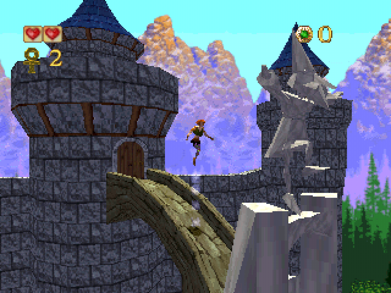 [27/05/2021] 2D-Plattform-Action in 3D-Umgebungen sind das Markenzeichen von Crystal Dynamics Pandemonium! (1996) und anderen 2,5D-Plattformern.