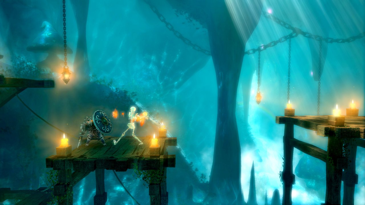 [27/05/2021] Allein ist Trine gut, brillant wird es erst im Koop-Modus für drei Spieler.