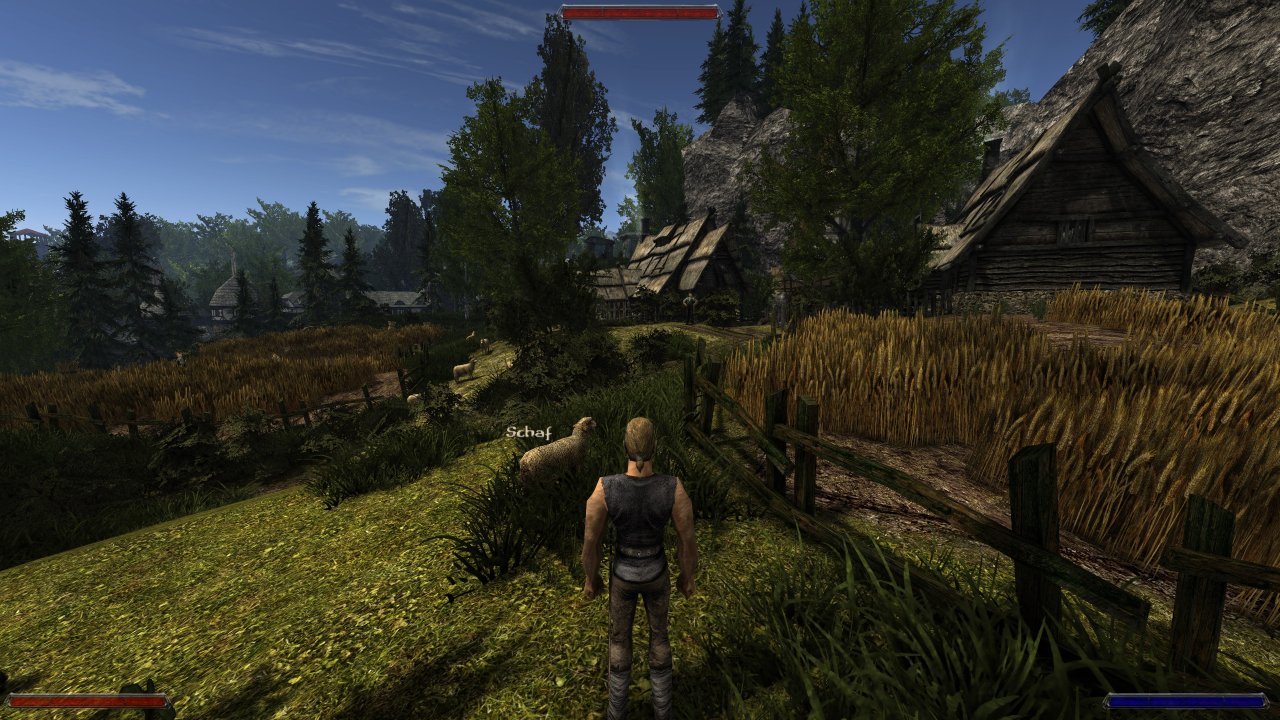 [31/05/2021] Durch eine Kombination von verschiedenen Mods lässt sich Gothic 2 nett ansehen. Mit L'Hiver 2.0, DX11-Renderer und neuen Texturen lässt sich so einiges optisch herzaubern.