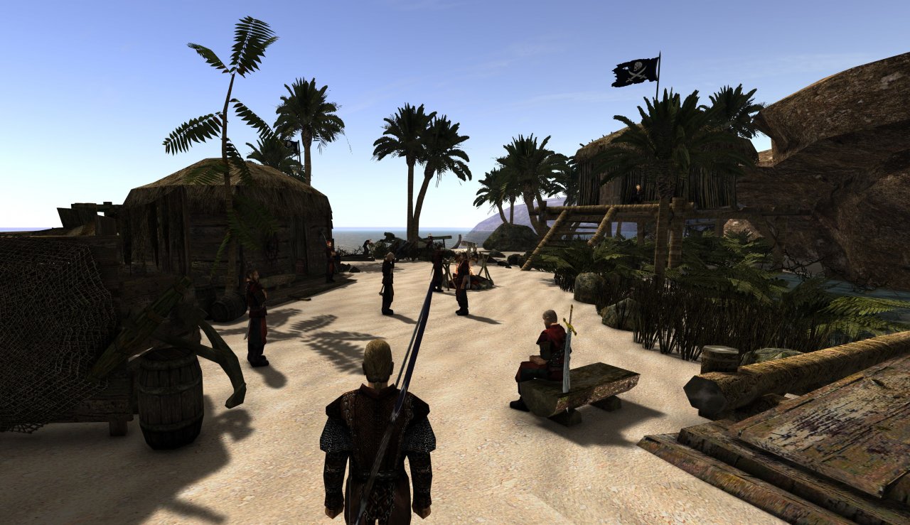 [31/05/2021] Piraten - Die gab es auch schon in Gothic 2, samt Rum, Kapitän Greg und tropischer Vegetation.