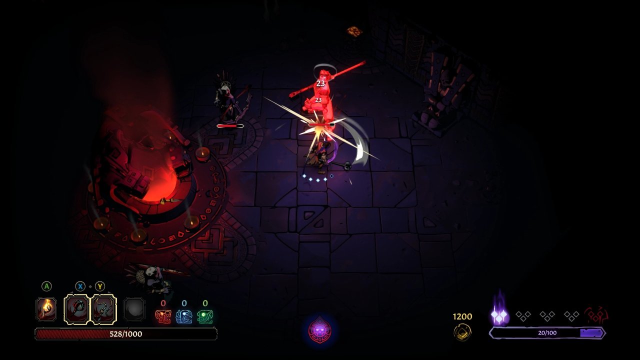 [17/05/2021] Curse of the Dead Gods ist auch durch das übermächtige Hades ein bisschen untergegangen.