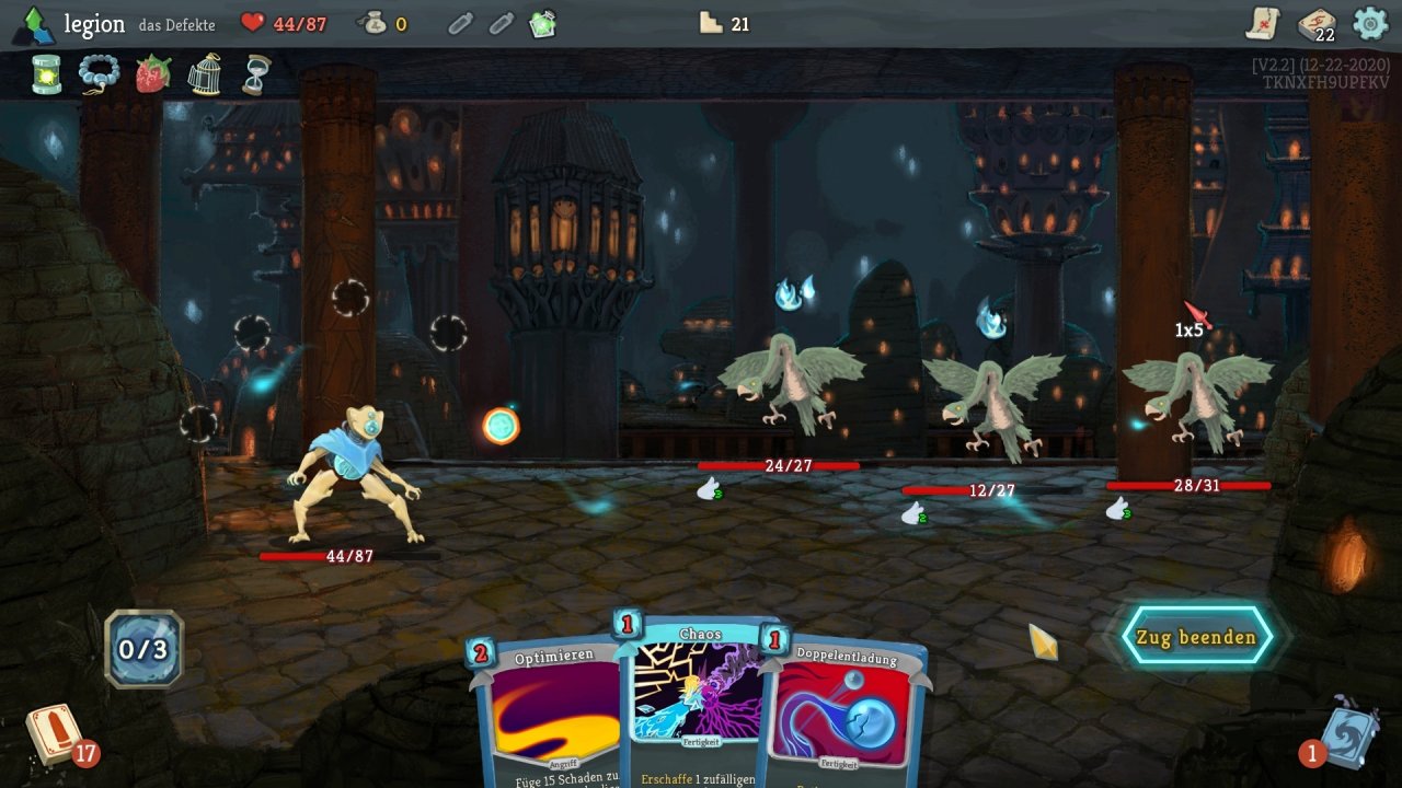 [17/05/2021] Slay the Spire profitiert von einem hervorragendem User Interface und hohem Spieltempo.